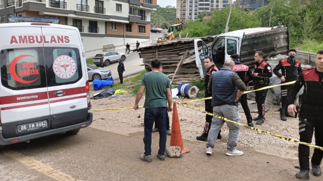 1 Mayıs'ta kahreden kaza: 2 işçi öldü