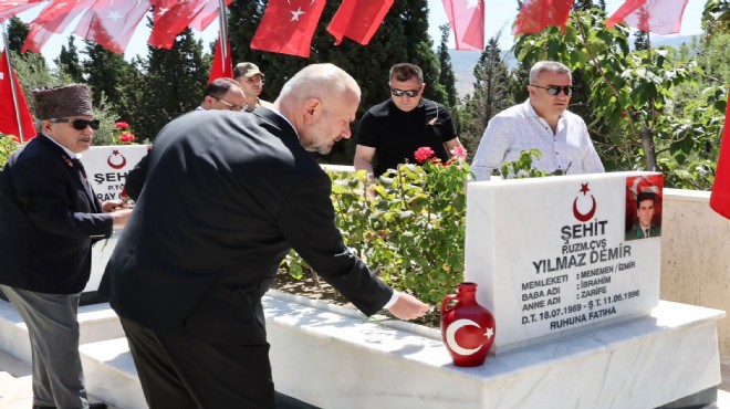 15 Temmuz Şehitleri Menemen’de anıldı
