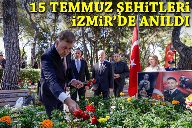 15 Temmuz şehitleri İzmir’de dualarla anıldı