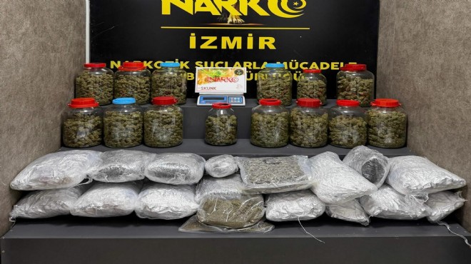 2 ilçede 60 kilo 'zehir' yakalandı!