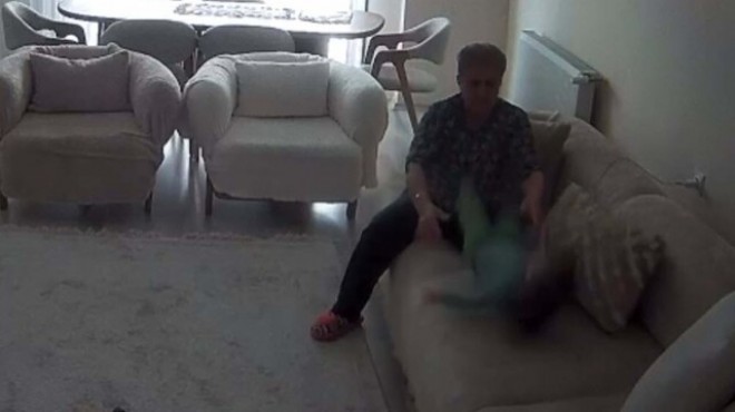 2 yaşındaki çocuğa bakıcı şiddeti!