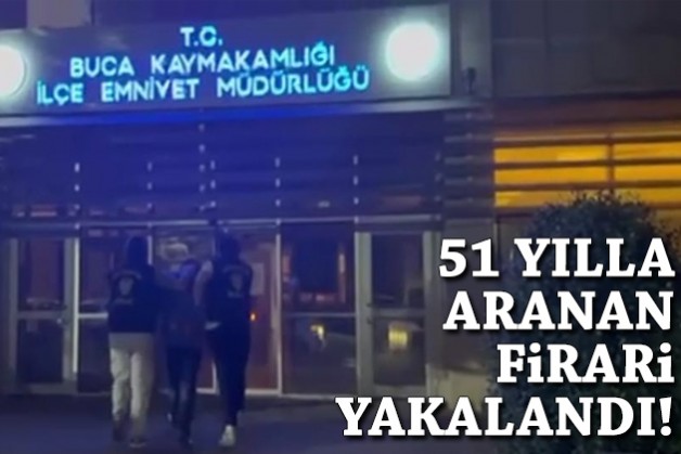 51 yılla aranan firari yakalandı!