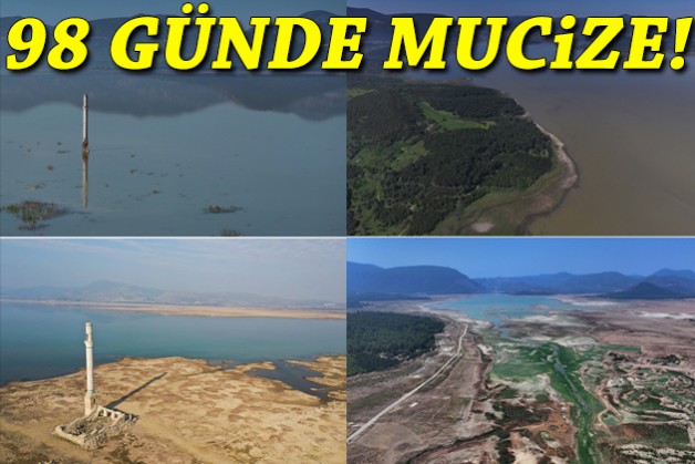 98 günde Tahtalı Barajı'nda mucize!