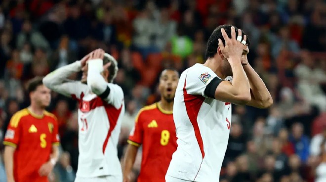 A Milli Takım Belçika'ya 3 golle mağlup