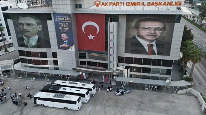 AK Parti İzmir'den 100 otobüsle Ankara'ya 5 bin kişilik çıkarma!
