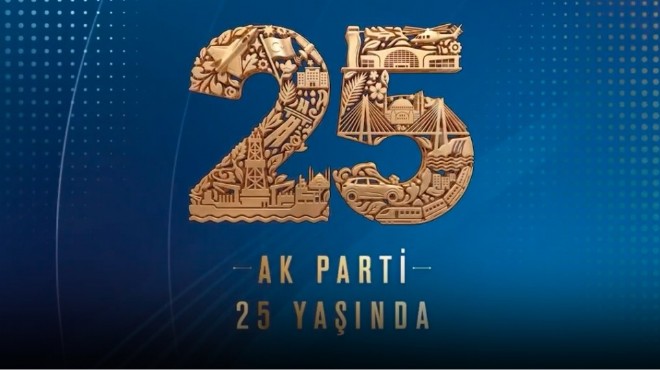 AK Parti'den 25'inci yıla özel logo