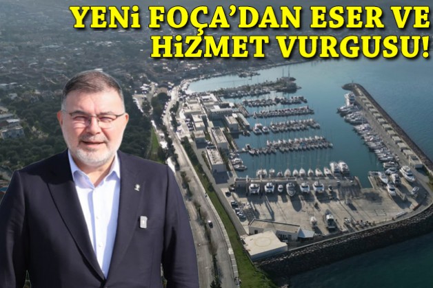 AK Partili Saygılı'dan Yeni Foça Yat Limanı'ndan eser ve hizmet vurgusu!
