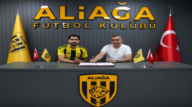 Aliağa FK'dan savunmaya takviye