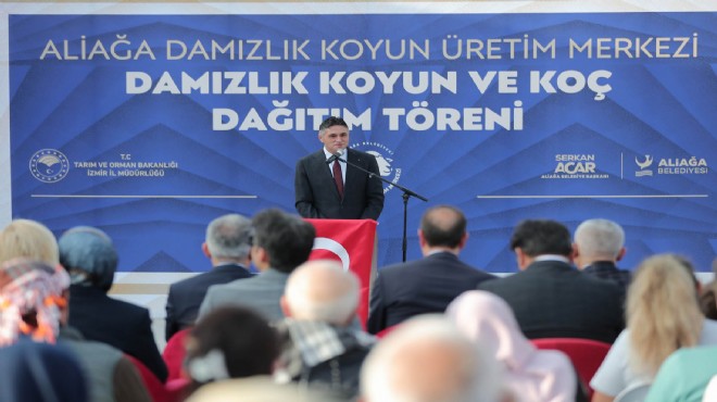 Aliağa kırsal kalkınmada örnek oldu!