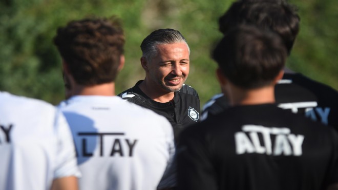 Altay, Tuna Üzümcü ile topbaşı yaptı