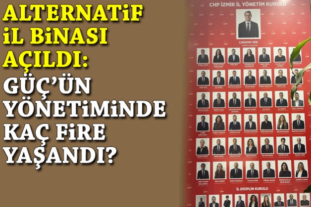 Alternatif il binası açıldı: Güç’ün yönetiminde kaç fire yaşandı?