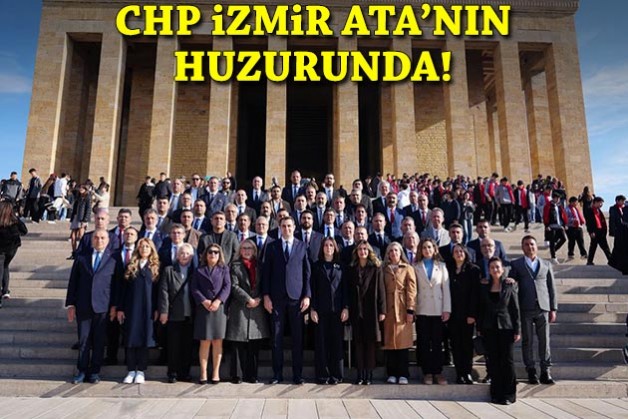 Ankara programı Anıtkabir'de başladı: CHP İzmir, Ata'nın huzurunda!