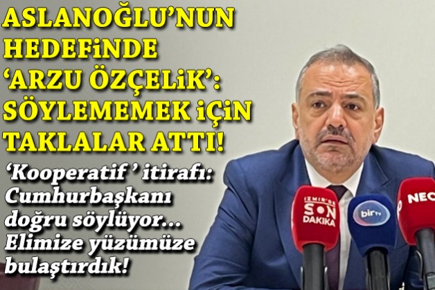 Aslanoğlu'nun hedefinde 'Arzu Özçelik': Söylememek için taklalar attı!