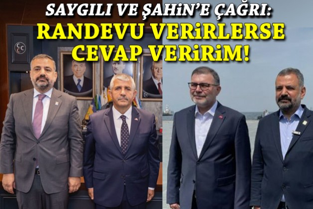 Aslanoğlu’ndan Saygılı ve Şahin’e çağrı: Randevu verirlerse…