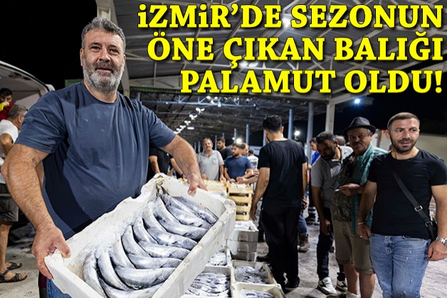 Av yasağı bitti İzmirliler balık tezgâhlarına akın etti: Sezonun öne çıkan balığı palamut oldu
