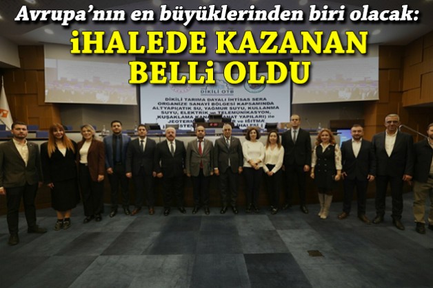 Avrupa'nın en büyüklerinden biri olacak: İhalede kazanan belli oldu