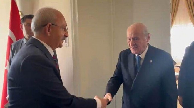 Bahçeli ve Kılıçdaroğlu TBMM'de bir araya geldi