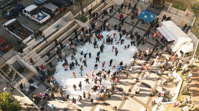 Balçova'da Kar Şenliği coşkusu