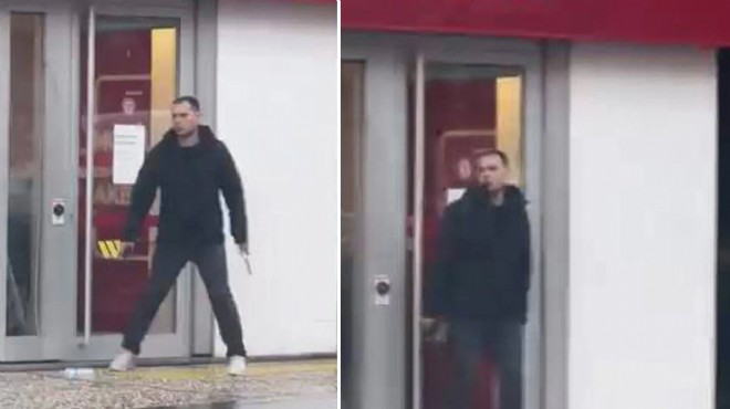 Bankaya silahlı soygun girişimi: Şüpheli kaçtı!