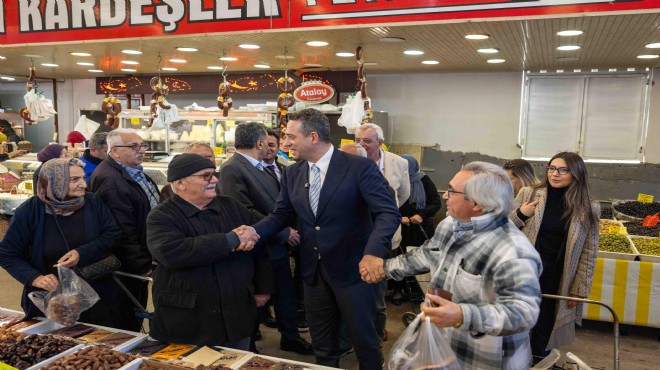 Başarır'dan Bornova’da mesaj: Çözüm CHP iktidarında