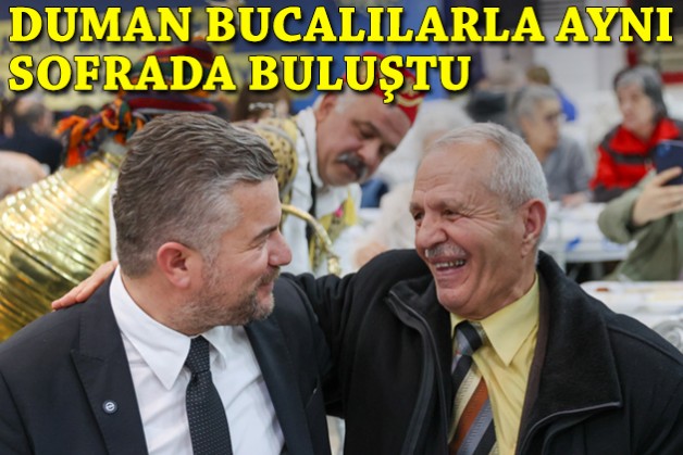 Başkan Duman Bucalılarla aynı sofrada buluştu