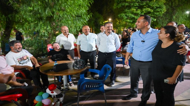 Başkan Eşki’den Çamdibi çıkarması: Bornova'yı ortak akılla yönetiyoruz!