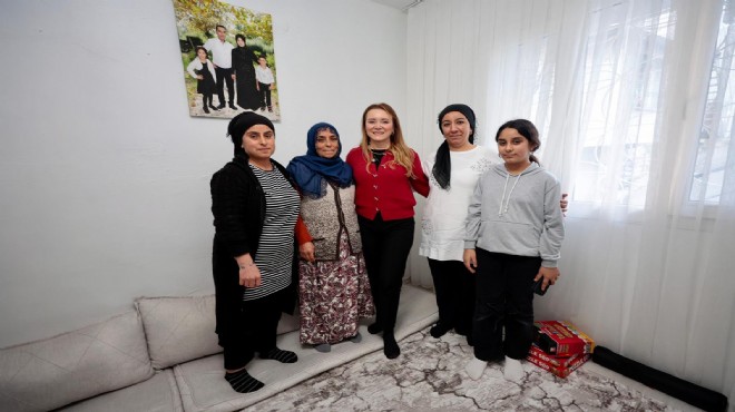 Başkan Mutlu'dan yılbaşı öncesi komşu ziyareti