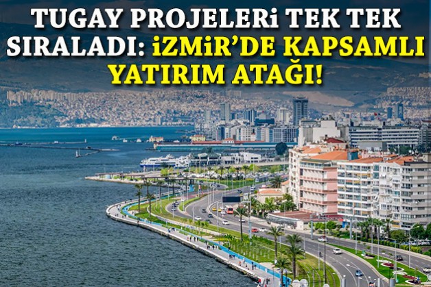 Başkan Tugay açıkladı: İşte İzmir'de önümüzdeki 2 yılda tamamlanacak projeler!