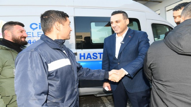 Başkan Yıldız işçilerle buluştu