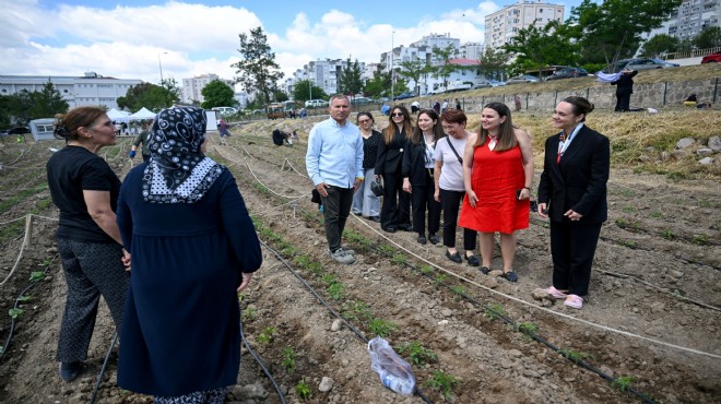 Başkan eşleri Bornova’da buluştu