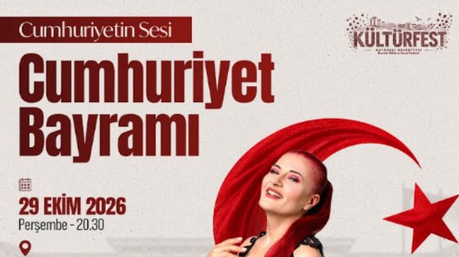 Bayraklı 29 Ekim'e hazır