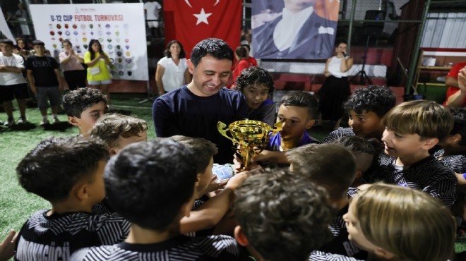 Bayraklı U-12 Cup'ta şampiyon belli oldu