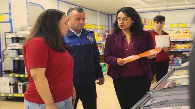 Bayraklı’da marketlere sıkı denetim