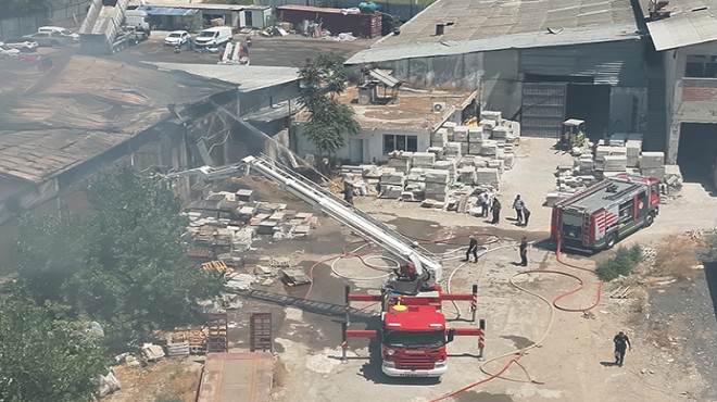 Bayraklı’daki yangın kontrol altına alındı