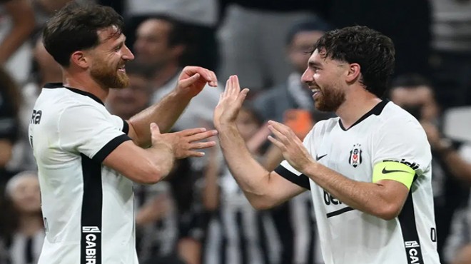 Beşiktaş Danimarka'ya avantajla gidiyor: 1-0