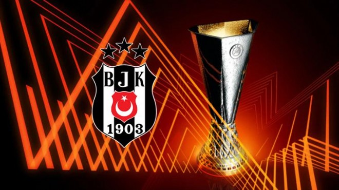 Beşiktaş'ın UEFA Avrupa Ligi'ndeki rakipleri belli oldu!