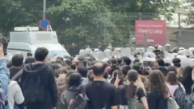 Bilgi Üniversitesi'nde polis müdahalesi!