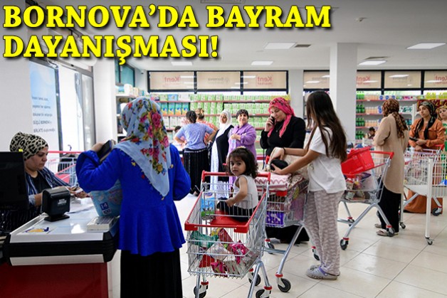 Bornova'da bayram dayanışması!
