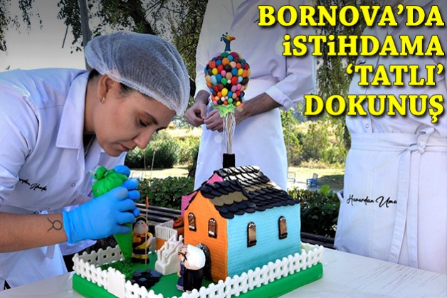 Bornova'da istihdama 'tatlı' dokunuş