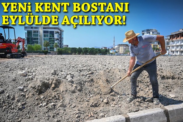 Bornova'nın yeni kent bostanı eylülde açılıyor!