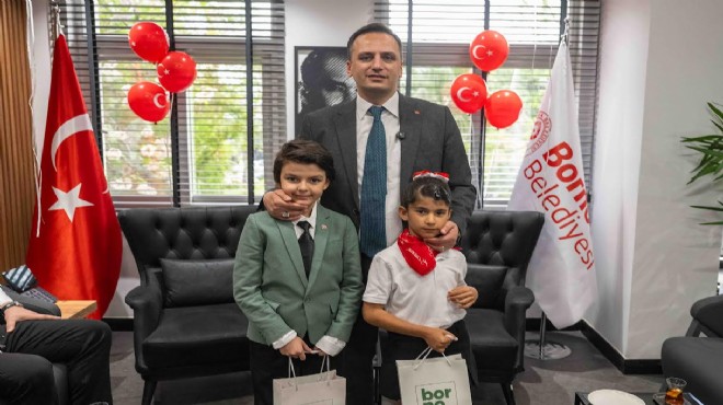 Bornova’da başkanlık koltuğu çocuklara emanet