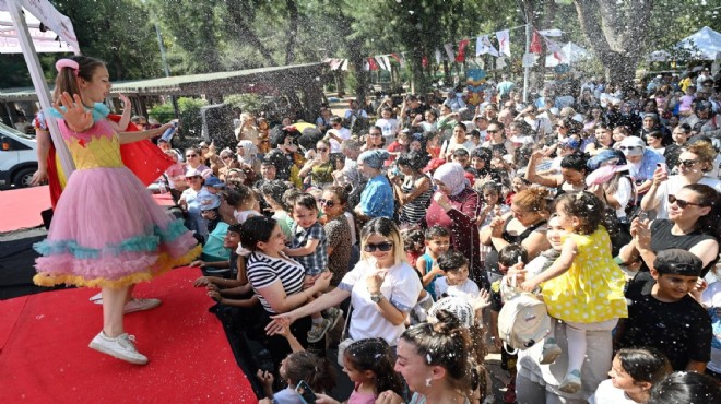 Bornova’da çocukların yaz coşkusu