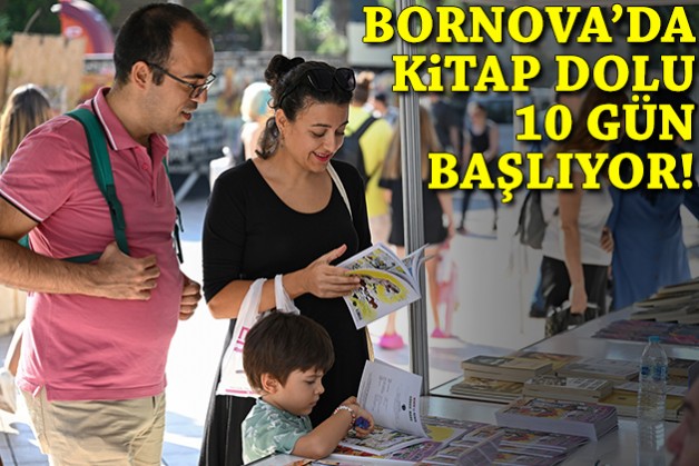 Bornova’da kitap dolu 10 gün başlıyor