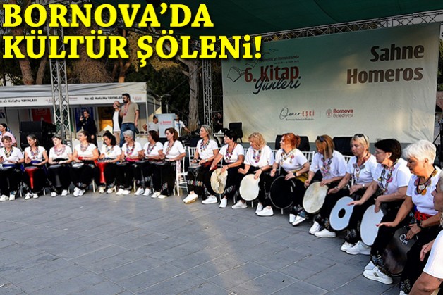 Bornova’da kitapların ışığında kültür şöleni