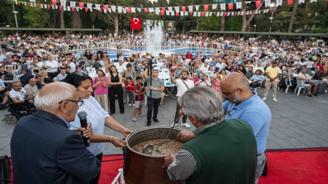 Bornova’da vicdan ve adalet sofrası