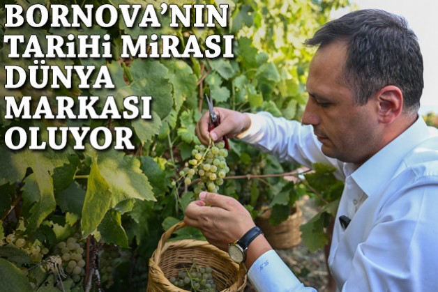 Bornova’nın tarihi mirası dünya markası oluyor