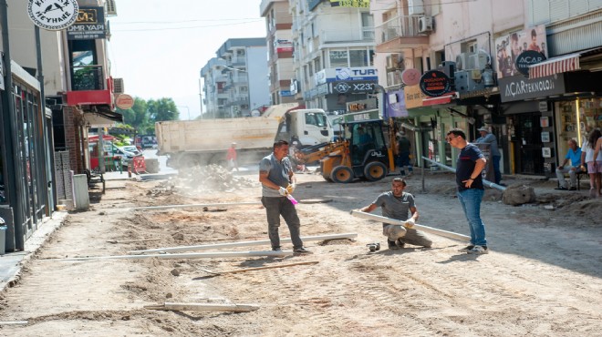 Bostanlı'da yenileme harekatı
