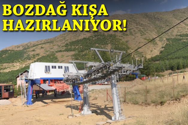 Bozdağ kışa hazırlanıyor