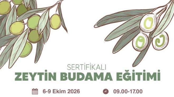 Buca'da ücretsiz zeytin budama eğitimi