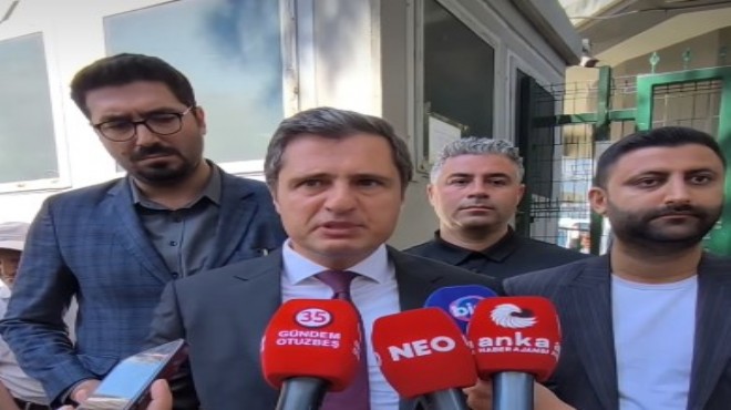 Buca operasyonu sonrası Emniyet önünde açıklama!